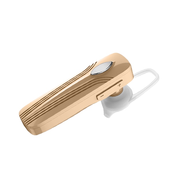 Mini Bärbar Trådlös Bluetooth Stereo Brusreducerande Sport Öronkrok Headset Hörlurar Guld