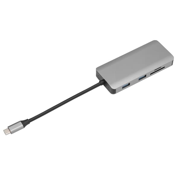CH5002 8 i 1 Type-C multifunktionel dockingstation adapterkonverter