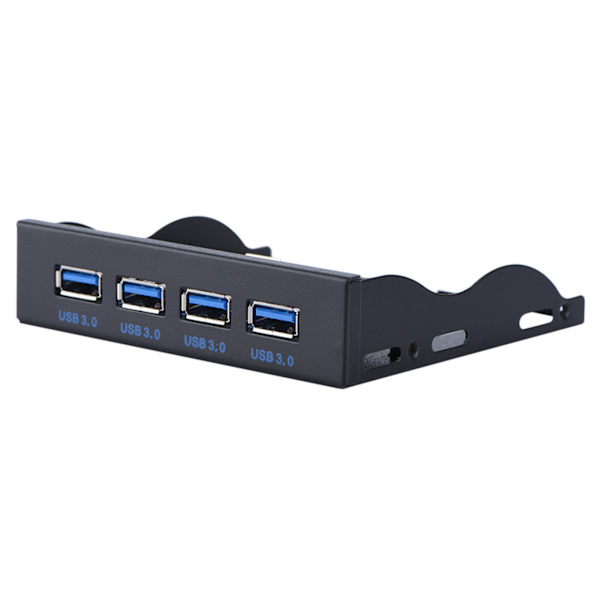 USB3.0 Floppy Front Panel 3.5'' Floppy Bay 19 Pin til 4 Interface USB3.0 HUB