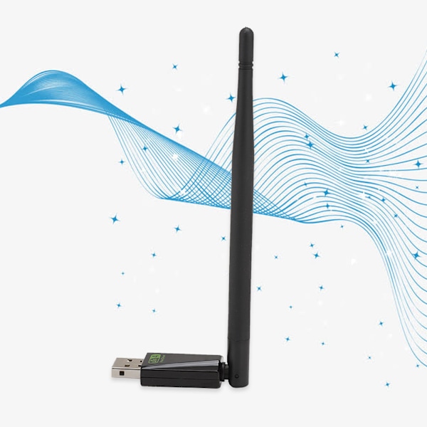 802.11N 150M Netværkskort Driver Gratis USB WiFi Adapter 5dbi Ekstern Gain Antenne