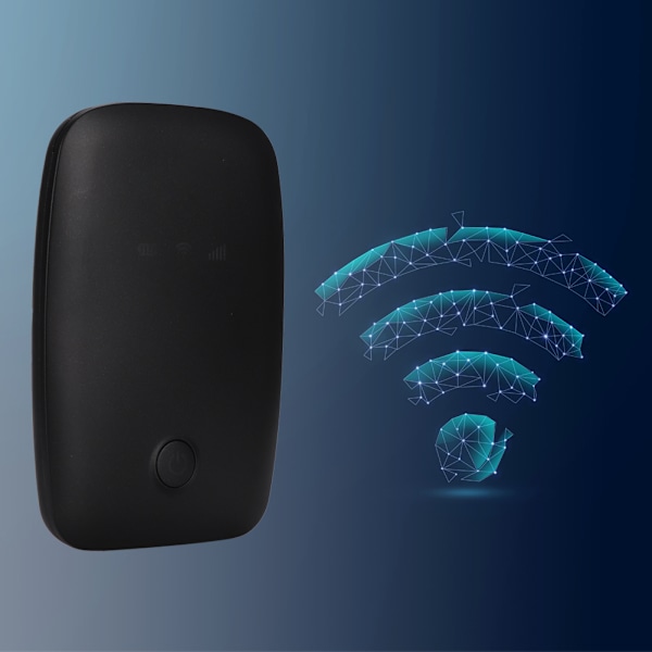 Mini bærbar M3 925D-3 4G LTE trådløs Wifi-boks 150 Mbps Wi-fi-router til TableT-notebook sort