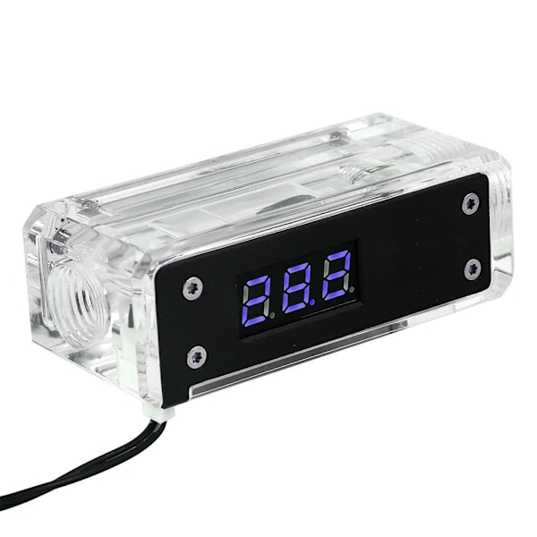 Exakt 50-100℃ Digital Vattentermometer Realtids Vattenkylning Termometer Blå Display