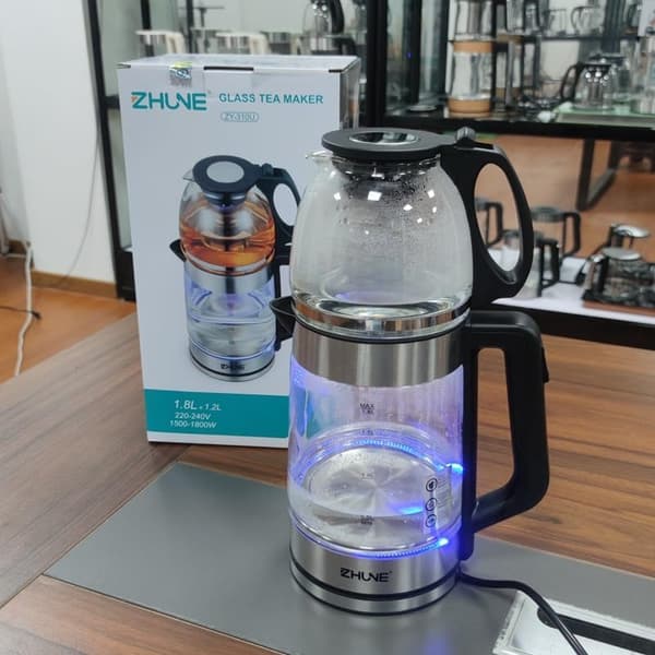 Elektrisk glass- og stålkjele