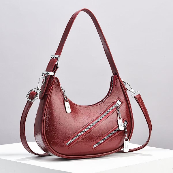 Väska Dam Textur Axelremsväska Crossbody Väska Dam Mode Handväska Tote Handväska