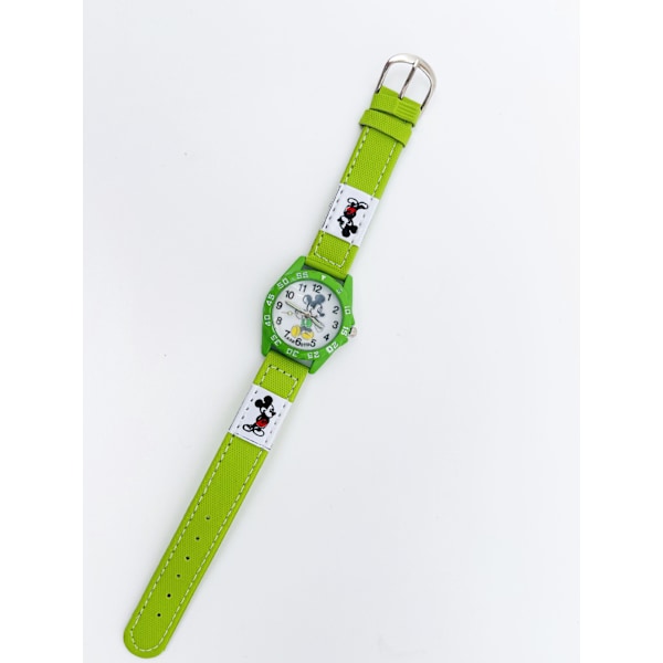 Mickey Mouse Analog Kvarts Klocka för Barn, Pojkar och Flickor att Lära sig Tiden