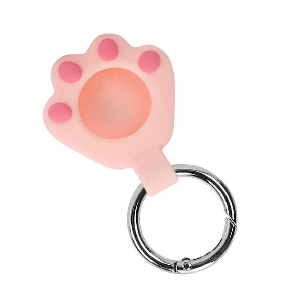 Cartoon Silikon Skyddsfodral Sleeve AntiScratch Protector Skal för IOS Locator(Rosa )