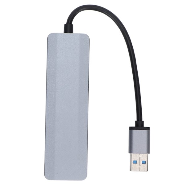 USB3.0 Hub 4-portars Splitter Överströmsskydd Bred Applikation USB3.0 Dockningsstation för Tangentbord Stationär Dator