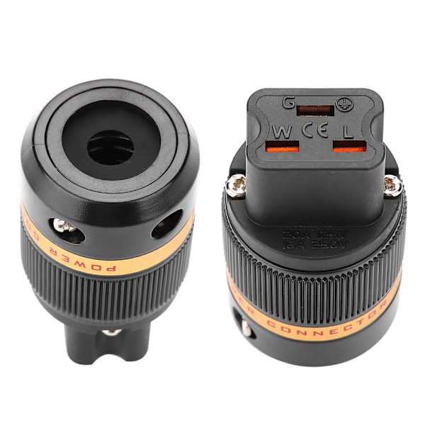 Viborg VF520 høyttalerforsterker HiFi lydstrømplugg 100-250V (VF520S kobberbelagt sølv)