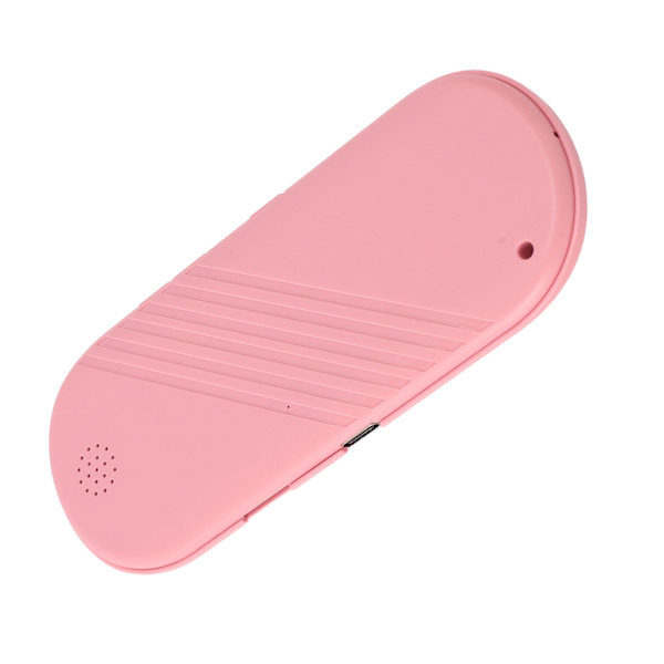 Bluetooth-pude-højttaler til at sove Mini Bone Conduction Stereo Bass Timed Shutdown Volume Control Bærbar pude-højttaler Pink