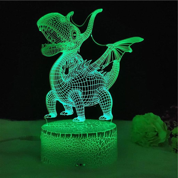 Sänglamp 3D Illusion Lamp Sovrum Sängbord 3D Nattlampa Led Skrivbord 3D Nattlampa Hem 3D Nattlampa Juldagsljus Nattlampa