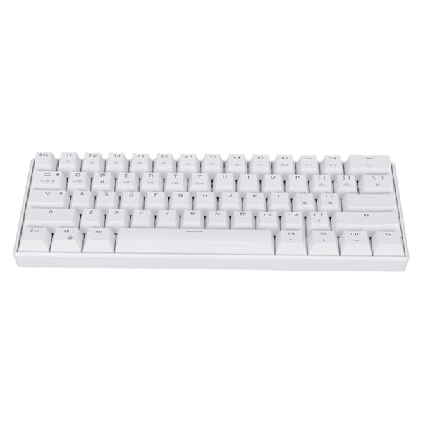 READSON Mekanisk Tastatur 61 Nøgler RGB Baggrundsbelyst 3 Tilstande Trådløs Understøttet Ergonomisk Kablet Tastatur til Hjemmekontor Tea Farve Akse Krop