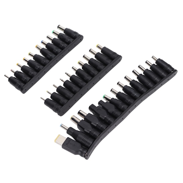 34 stk. DC-strømplugger 5,5 mm x 2,1 mm Universal bærbar PC-strømadapter-kontakt Datamaskintilbehør