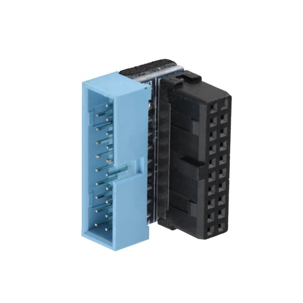 5PCS 90 graders vinklet USB 3.0 19-pin hovedkort intern header
