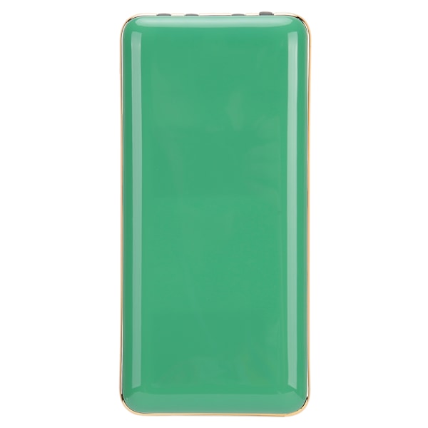 Bærbar Powerbank 30000Mah MultiPort Mobiltelefon Lader Powerbank med LCD-skjerm (Grønn)