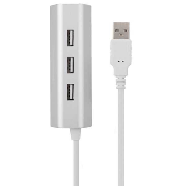 ACASIS Bærbar 4-porters Aluminiumlegering Høyhastighets 5 Gbps USB2.0 Ladestasjon Hub Splitter