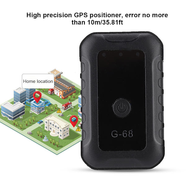 G68 Snabbpositionering GPS-lokaliserare Hög precision GPS-spårare Navigation