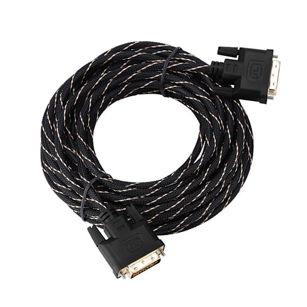 1920x1080P DVI24+1 Hane till Hane Adapter Audio Linjekonverterkabel 10m