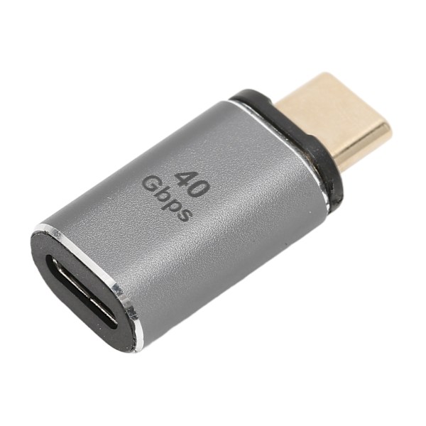 1 sett USB C hann til hunn adapter 3 i 1 Plug and Play Type C hann til hunn rett hode magnetisk Type C adapter