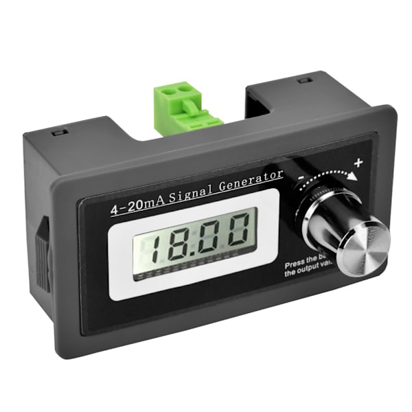 Hög precision 4-20mA strömslingesignalgenerator Tvåtrådig givare test