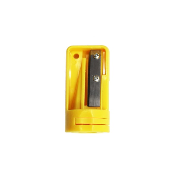 Blyantspisser for tømrerblyanter yellow