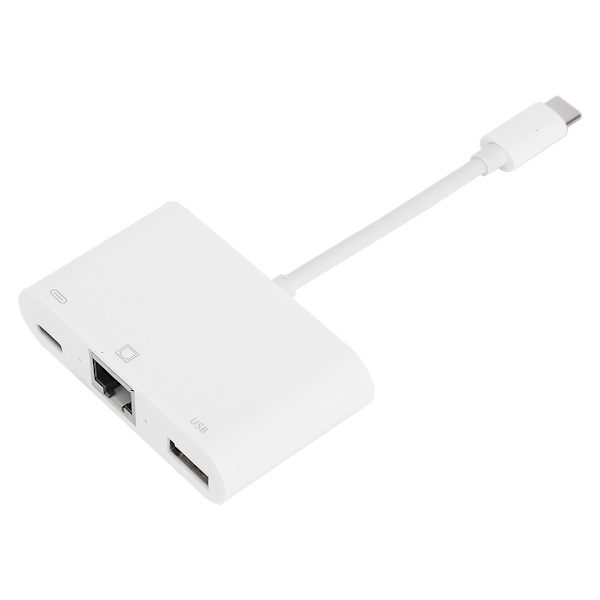 NK‑107TC Typ‑C-adapterkonverter Extern nätverkskort RJ45 100M Internet USB-headset