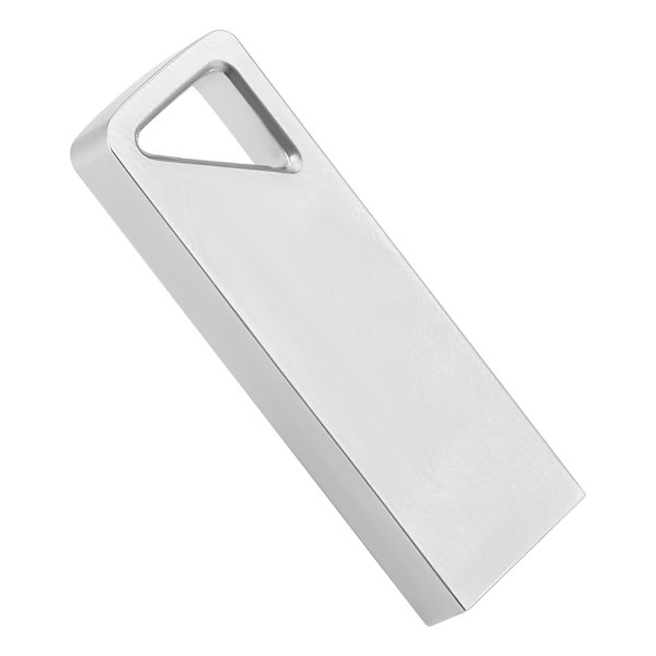 Netac U326 USB 2.0 -muistitikku, nopea flash-asema, metallirunkoinen USB-asema, hopea (16 Gt)