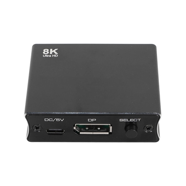 DisplayPort-kaksisuuntainen kytkin 8K 30Hz 2 sisään 1 ulos 1 sisään 2 ulos DP 1.4 -kytkin DP-jakaja kaksoisnäytölle PC-kannettavalle