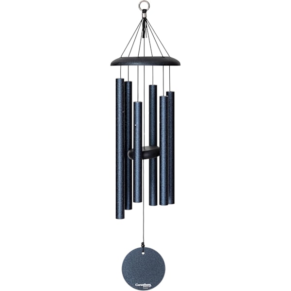 Bells by Wind River - 27 inch Midnight Blue Wind Chime for Patio, Backyard, Garden, and Outdoor Decor (Aluminum Chime)