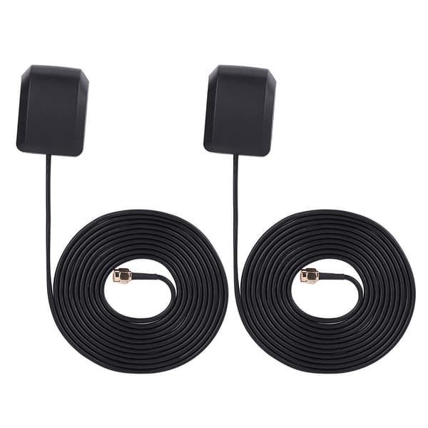 2 stk. SMA han-interface super signal GPS-navigatorantenne bil-dvd-antenne