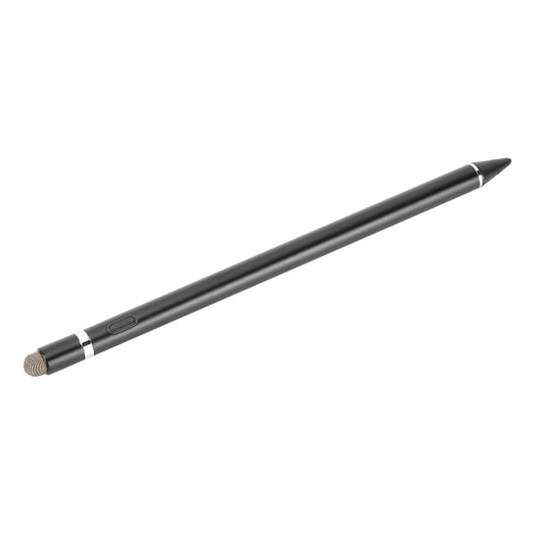 Stylus Pen Sort til IOS/Android Universal 2-i-1 Aktiv Kapacitiv Touch Pen WYH0002