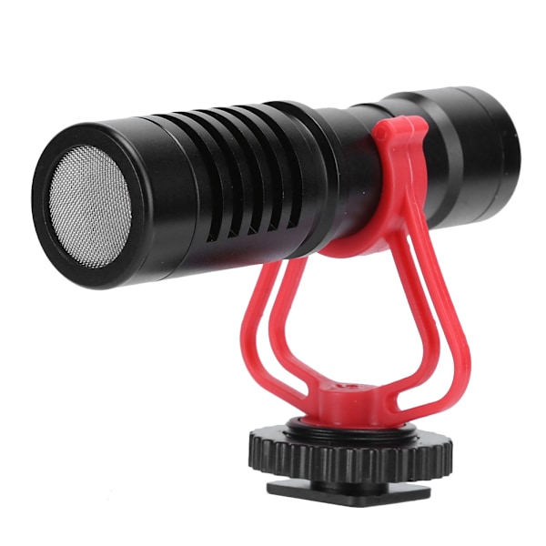 Bærbar Mini Vlog-opptaksmikrofon Audio Video Mic for SLR Smartphone Live Streaming