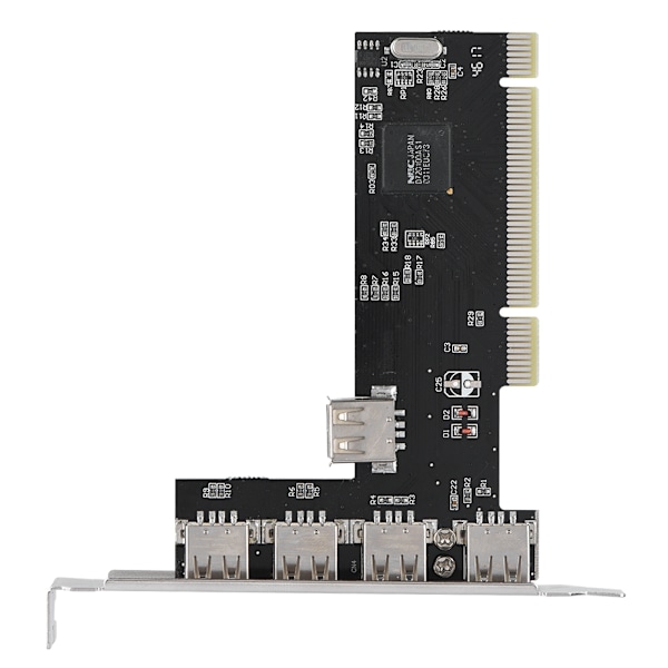 480 Mbps höghastighets T-typ PCI till USB-förlängningskort modul adapter 5 x USB 2.0-port