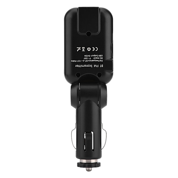 FM Bil Bluetooth Sender LED Trådløs Dobbelt USB MP3 Biloplader Sender