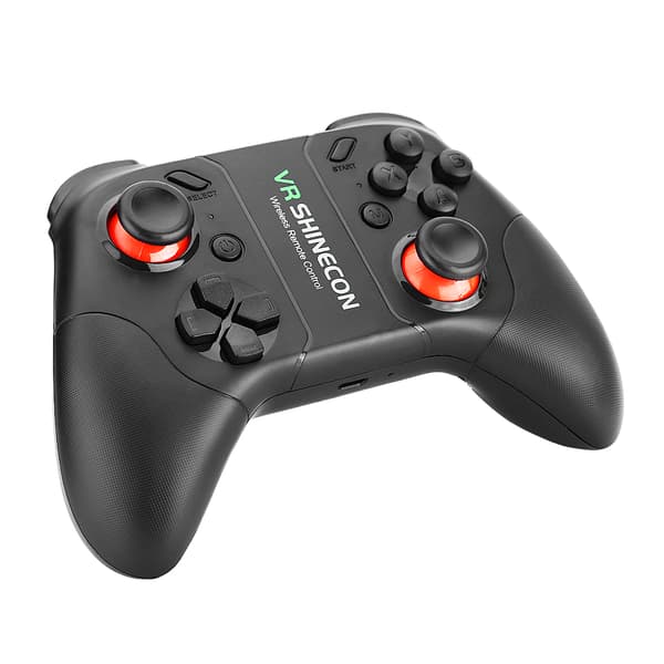 Trådlös Bluetooth-kontroller Gamepad Uppladdningsbar joystick för iOS Android
