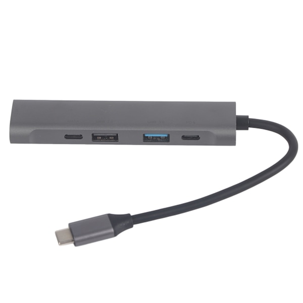 Dockingstation Type-C til 60WPD opladning 5-i-1-sender til dataoverførsel