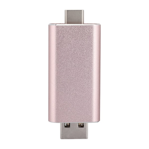 16G Type-C USB Lightning USM 4-in-1 U-levy sopii iPhone-, iPad- ja Android-laitteille (ruusukulta)