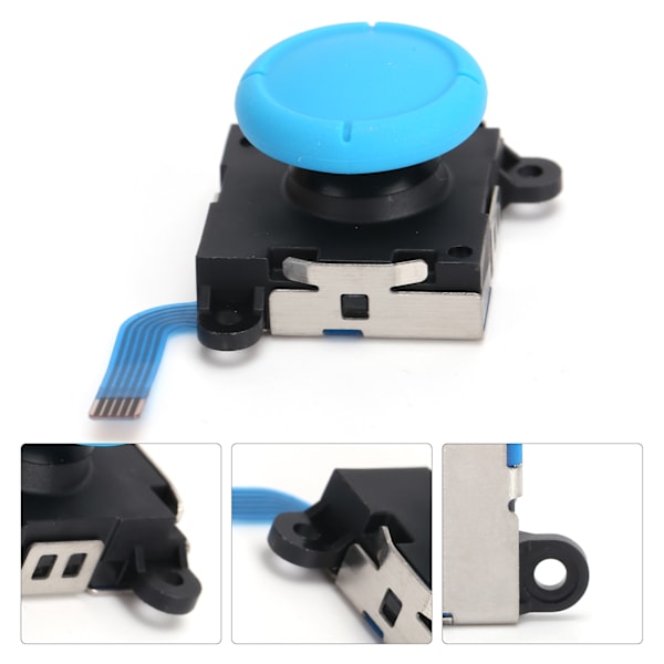 Analog Joystick Thumb Stick Knap Modul Udskiftning til Switch Joycon/Lite ControllerBlå