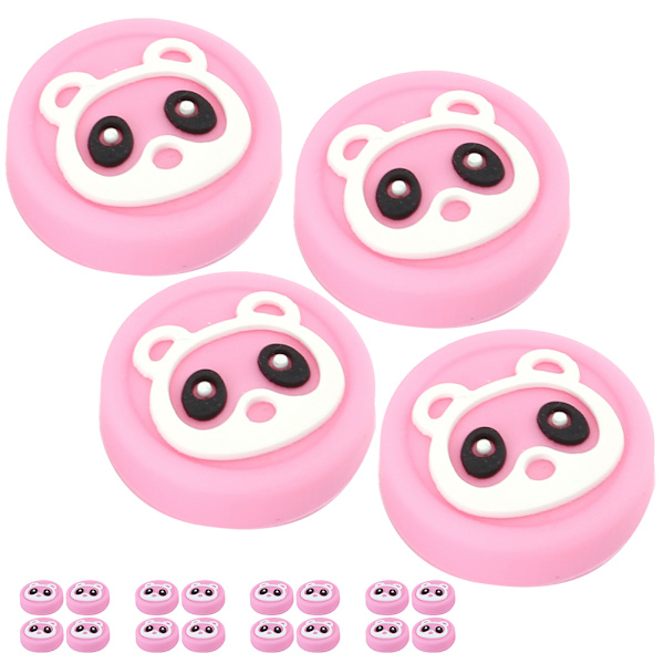 Bærbare tommelfingergreb dækker joystick rocker silikonehætte universal til Switch/Switch LiteBear