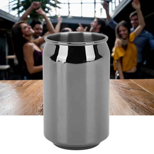 Rustfritt stål drikkekopp moderat kapasitet allsidig robust cocktailkopp for barer fester sammenkomster