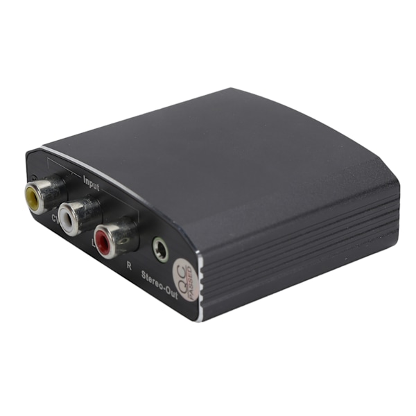 AV til High Definition Multimedia Interface Konverter Stereo Adapter T‑607B 100‑240VAU Stik