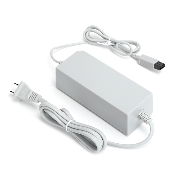 Gamepad 12V 3.7A Strömadapter Spelkonsoll Laddare Sladd för WII  100‑240V