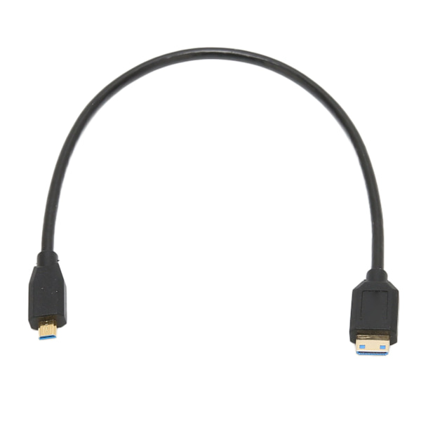 Mini HD Multimedia Interface til mikro kabel 8K ved 60Hz 4K ved 120Hz HD Multimedia Interface ledning til kameraer smartphones