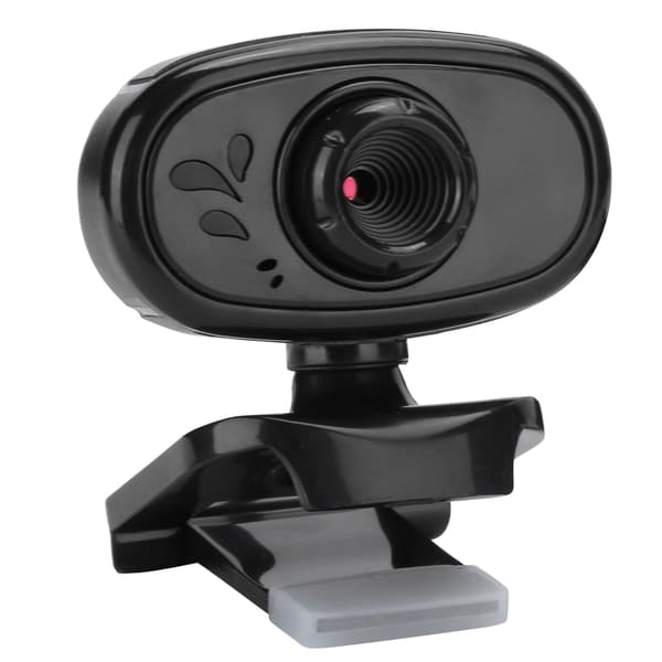 USB Webkamera HD PC Desktop ClipOn Webcam med Mikrofon DriveFree Videokonference