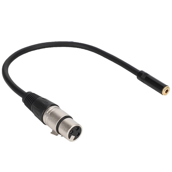 3,5 mm naar XLR vrouwelijke zinklegering 3,5 mm interface audio-adapterkabel patchkabel