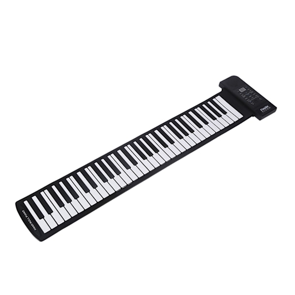 Bærbar 61-tangenters rulle op blød silikone fleksibel elektronisk digital musik keyboard klaver ny