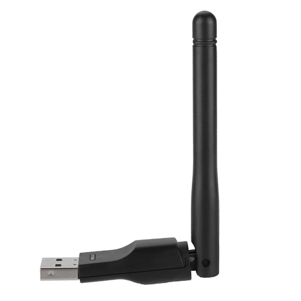 Trådløs USB-nettverk WIFI-signal sender mottaker adapter antenne + driverdisk