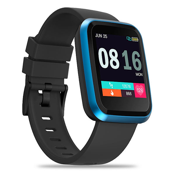 Zeblaze Crystal 2 IP67 Vattentät Smart Armbandsklocka med HD Färgrik Display Skärm Blå