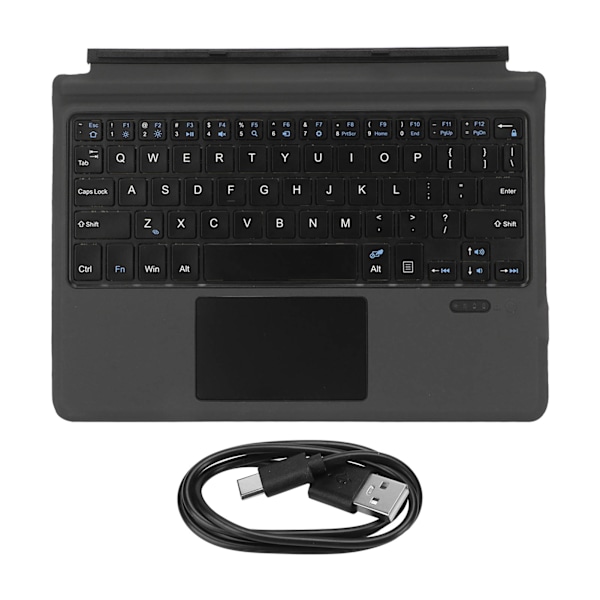 For Surface Go-tastatur BT trådløst tastatur med styreflate for Microsoft Surface Go 3 2021 for Surface Go 2 2020 for Surface Go 2018