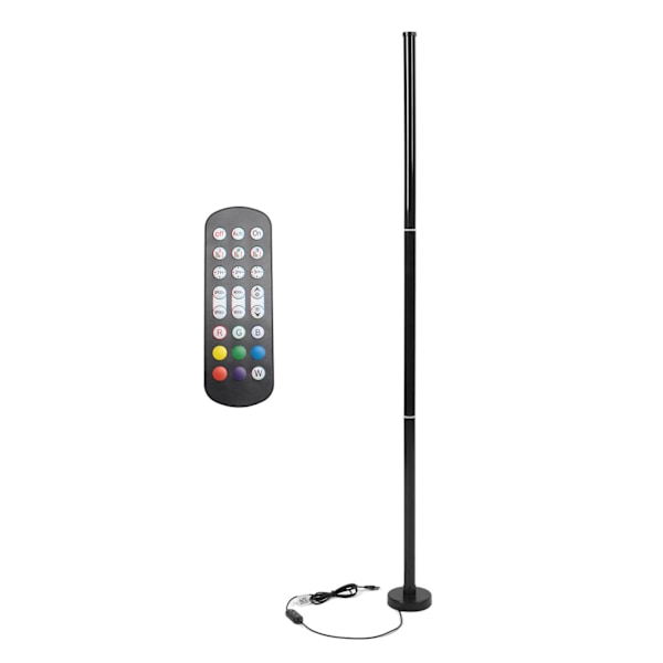 RGB gulvlampe med farveskiftende LED hjørne gulvlampe musiksynkronisering 1000 dæmpbare tilstande gulvlampe med fjernbetjening til værelse bar