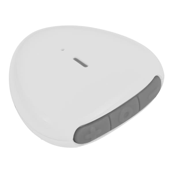 Mini trådløs hjerteformet Bluetooth lydmottaker kablet hodetelefon lydadapter hvit